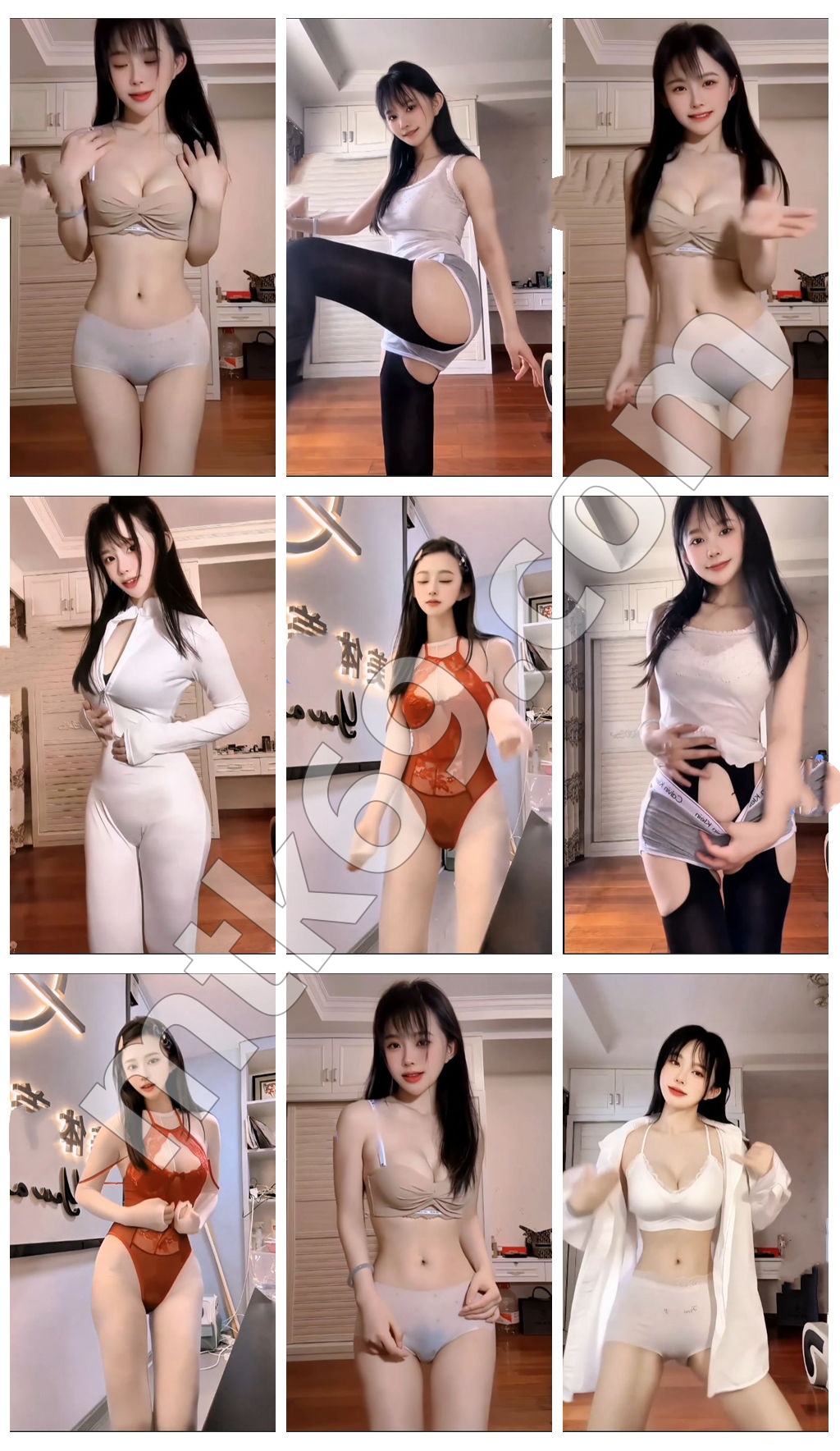 抖音财神爷心尖尖 网红小美女 情趣透毛福利定制 [5V/112MB]