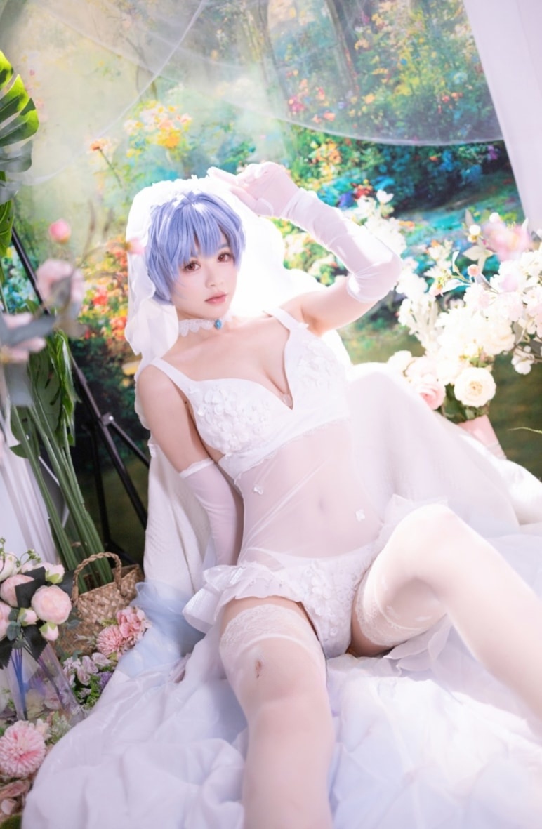 星黛鹿鹿(千反田鹿子)#EVA 绫波丽 花嫁--超赞作品! 星黛鹿鹿(千反田鹿子)#EVA 绫波丽 花嫁--超赞作品!