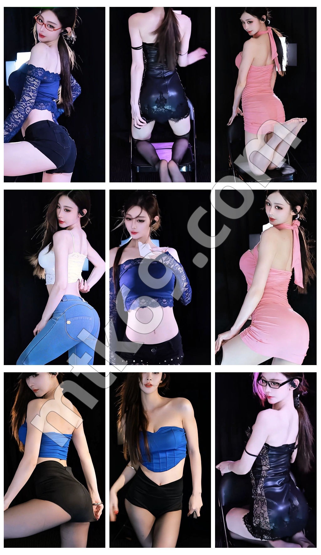 虎牙月亮 S型美女超辣骚舞精选 [8V/689MB]