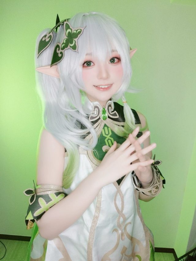 Yuki亭cos《原神》纳西妲,演绎一场华丽的小吉祥草王之舞 Yuki亭cos《原神》纳西妲,演绎一场华丽的小吉祥草王之舞