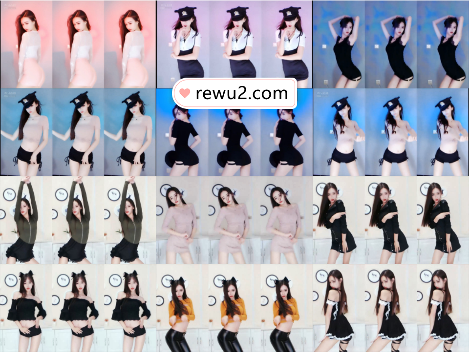 【网易CC主播】颜值苗条 嘉艺(原虎牙 沐希) 直播跳舞大合集!第二套(91V 5G)-7zwu跳舞视频下载