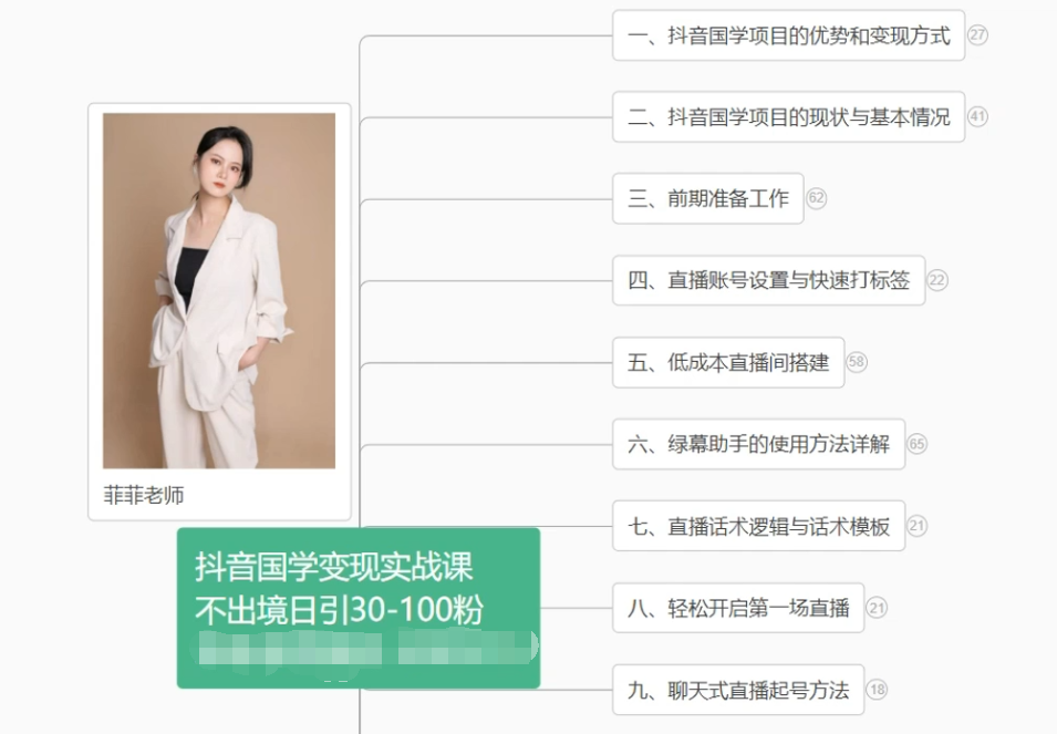 抖音国学变现项目:不出境日引30-100粉实战课程8672 作者:福缘创业网 帖子ID:109798 抖音国学变现项目:不出境日引30-100粉实战课程8672 作者:福缘创业网 帖子ID:109798