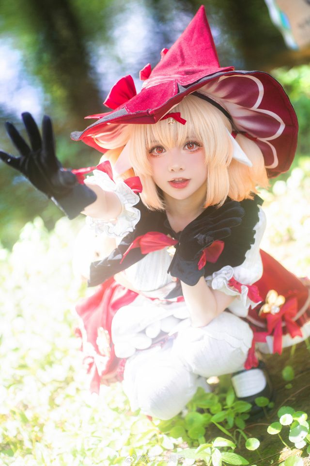 六二二同学cos《原神》可莉,展现“火花骑士”的可爱魔法治愈 六二二同学cos《原神》可莉,展现“火花骑士”的可爱魔法治愈