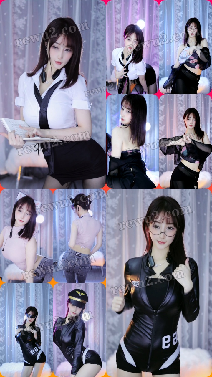 【抖音主播】蕾lay直播跳舞 无水印(10v/1.95g)-7zwu跳舞视频下载