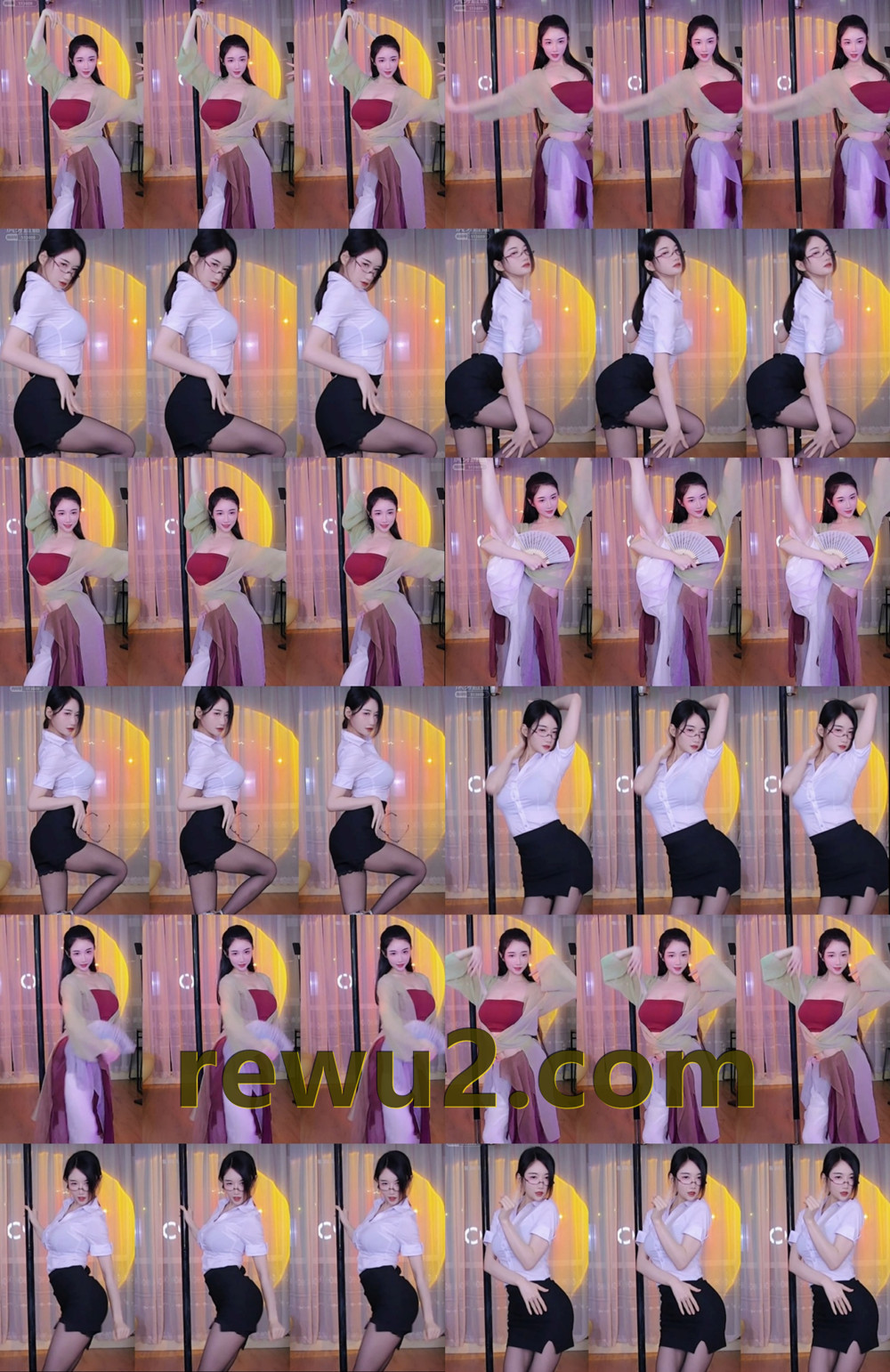 【虎牙主播】坏空空 热舞精选 B 无水印(10V1.44G)-7zwu热舞视频下载