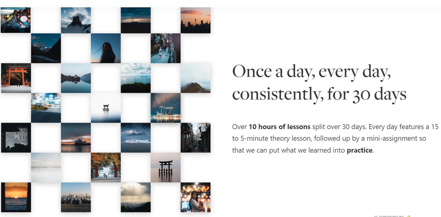 网红摄影师Pat Kay – 30天摄影基础知识加速器教程-30节课-中英字幕9871 作者:福缘创业网 帖子ID:106567 网红摄影师Pat Kay – 30天摄影基础知识加速器教程-30节课-中英字幕9871 作者:福缘创业网 帖子ID:106567