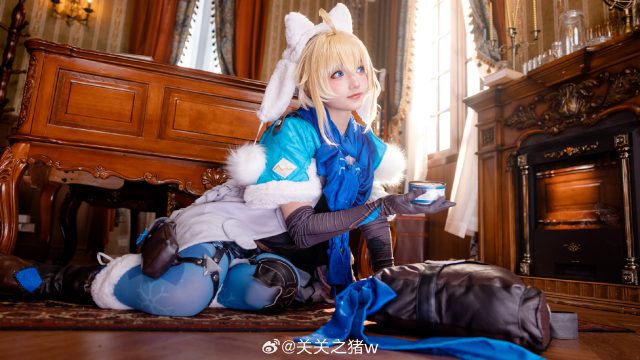 关关之猪w cos《崩坏:星穹铁道》玲可,魅力迷人如极地冰雪 关关之猪w cos《崩坏:星穹铁道》玲可,魅力迷人如极地冰雪