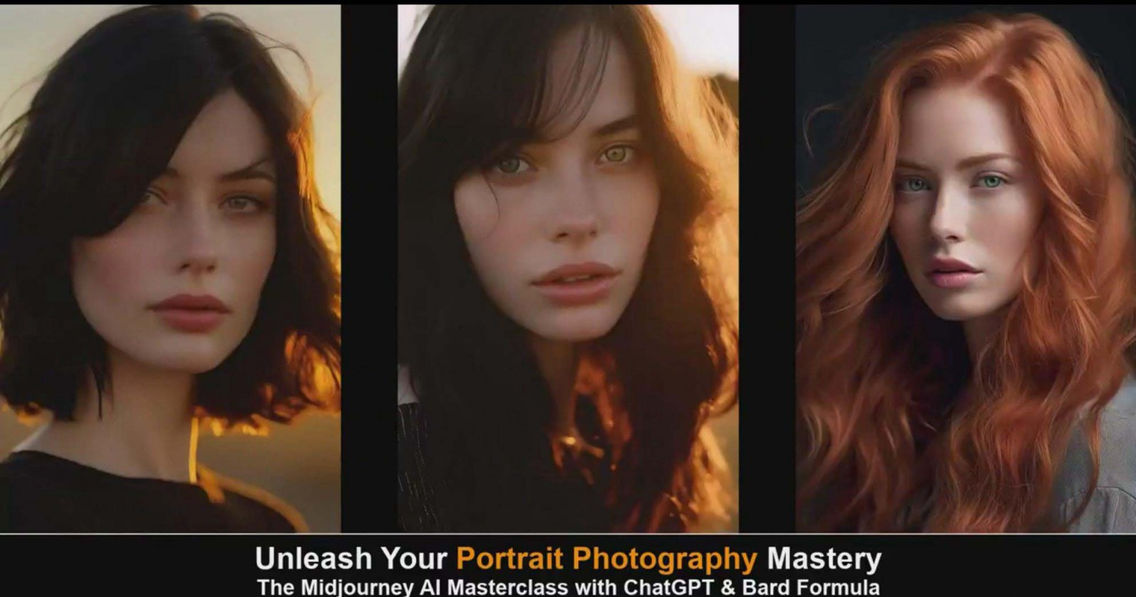 Midjourney v5 ChatGPT 和 Bard AI人工智能人像摄影大师班-15节-中英字幕403 作者:福缘创业网 帖子ID:107179 