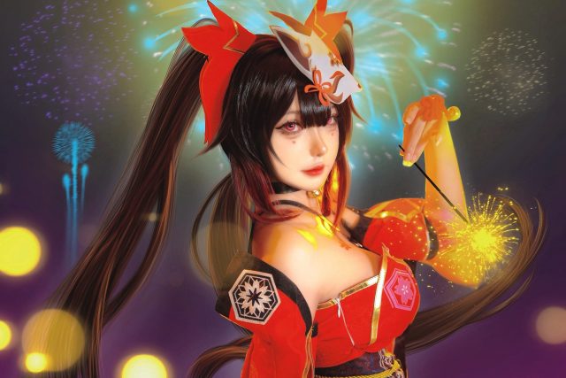 星穹铁道的绚烂花火:泰国coser Zouka变身可爱迷人的花火 星穹铁道的绚烂花火:泰国coser Zouka变身可爱迷人的花火