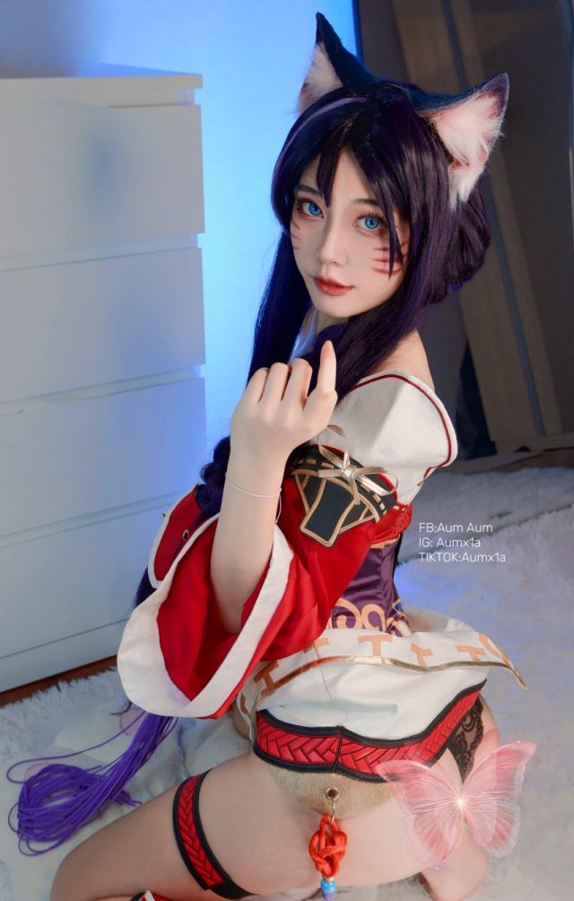 coser AumAum化身《英雄联盟》阿狸,再现九尾妖狐的迷人魅力 coser AumAum化身《英雄联盟》阿狸,再现九尾妖狐的迷人魅力