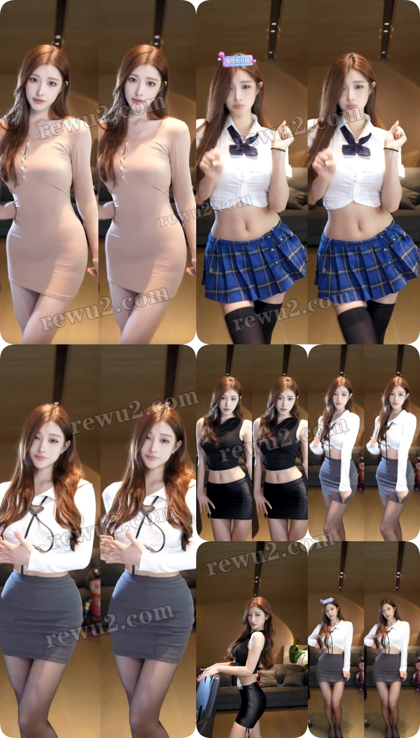 【抖音主播】晴子兔 跳舞录屏 无水印(7v/637m)-7zwu跳舞视频下载