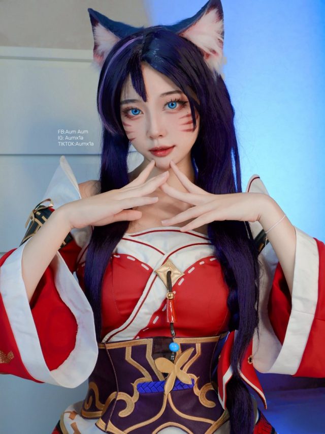 coser AumAum化身《英雄联盟》阿狸,再现九尾妖狐的迷人魅力 coser AumAum化身《英雄联盟》阿狸,再现九尾妖狐的迷人魅力