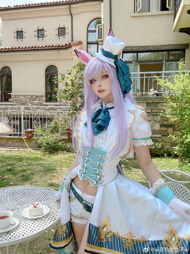 w百合欧皇子w cos目白麦昆,飙马才女驰骋“赛马娘Pretty Derby”舞台 w百合欧皇子w cos目白麦昆,飙马才女驰骋“赛马娘Pretty Derby”舞台