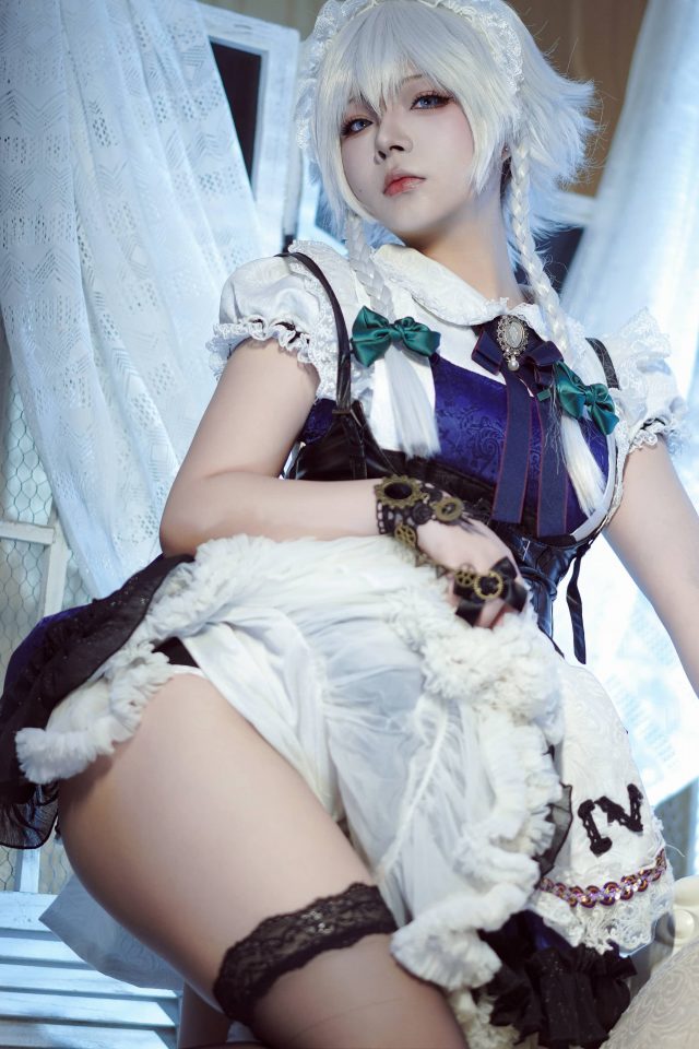 东方project的唯美时刻:yuuhui玉汇的十六夜咲夜COSPLAY 东方project的唯美时刻:yuuhui玉汇的十六夜咲夜COSPLAY