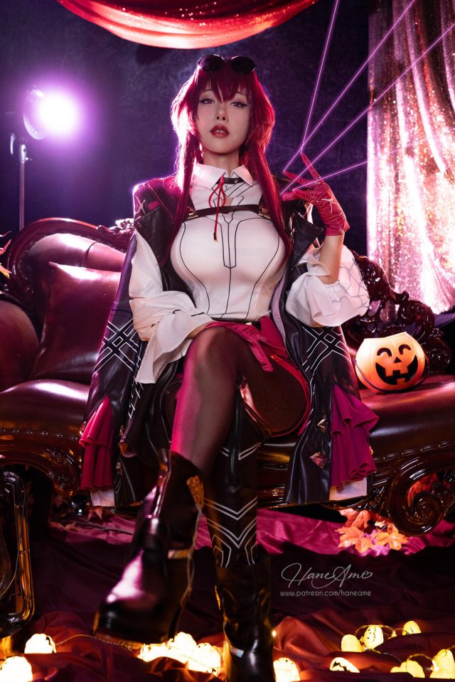 雨波_HaneAme COS《崩坏:星穹铁道》卡芙卡,美得令人窒息! 雨波_HaneAme COS《崩坏:星穹铁道》卡芙卡,美得令人窒息!