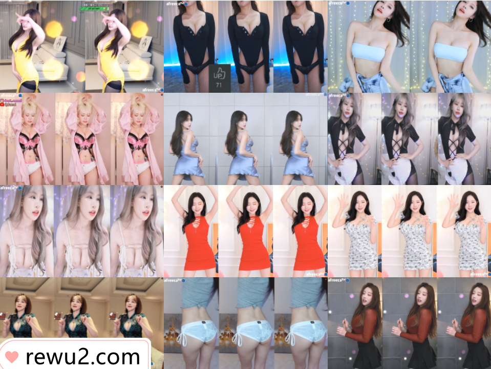 【韩国主播】afreecatv主播跳舞合集一(106V20.6G)-7zwu跳舞视频下载