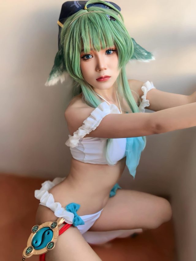 Coser Eve_Gafi化身“崩坏:星穹铁道”霍霍,性感且超级可爱 Coser Eve_Gafi化身“崩坏:星穹铁道”霍霍,性感且超级可爱
