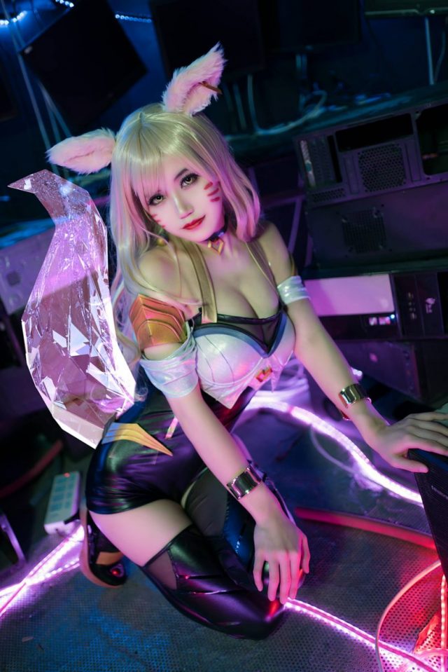 小仓千代w演绎阿狸的KDA版本,再现九尾妖狐的性感魅力 小仓千代w演绎阿狸的KDA版本,再现九尾妖狐的性感魅力