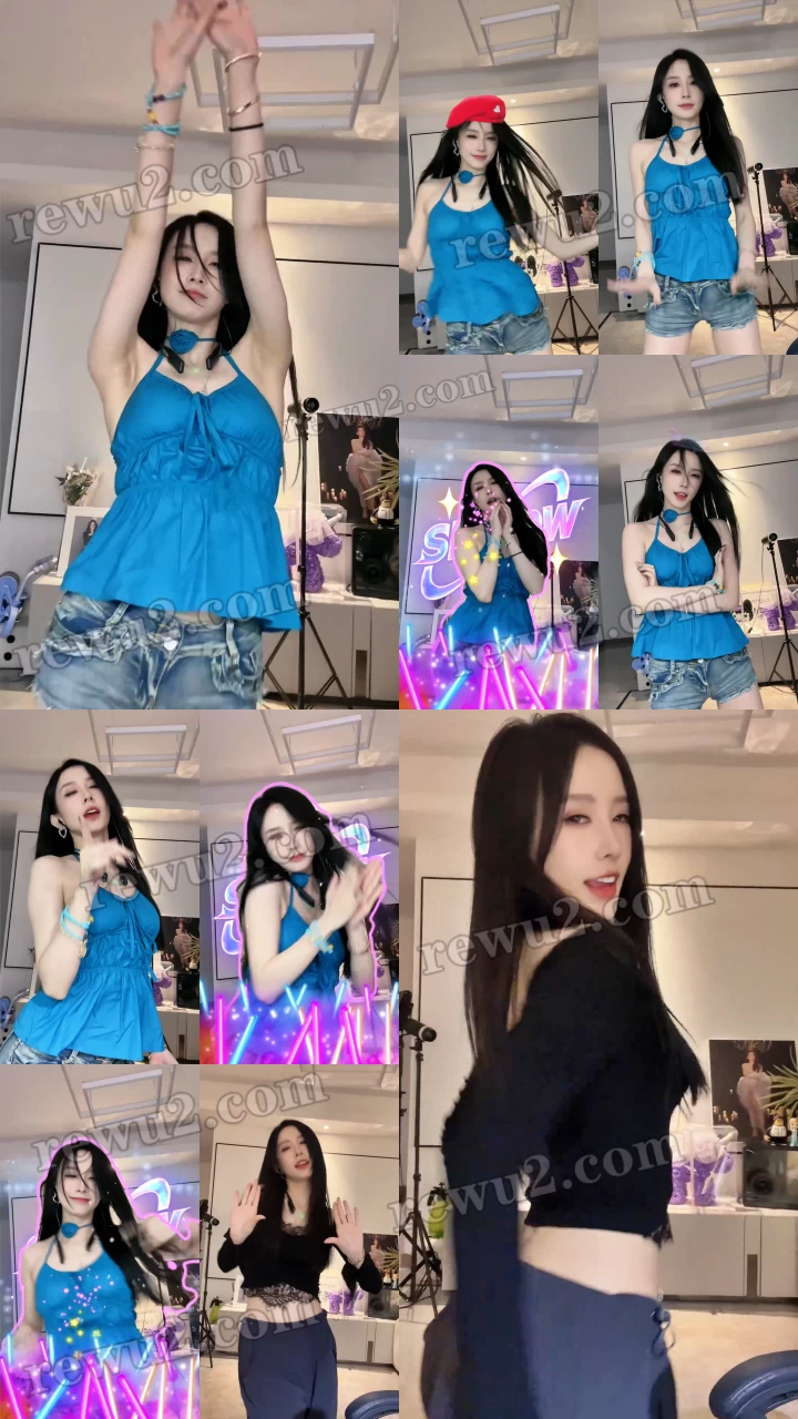 【抖音主播】王老师 直播跳舞福利 无水印(3V1.53G)-7zwu跳舞视频下载