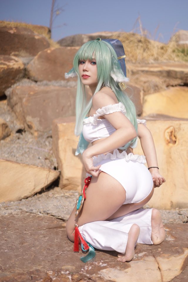 Coser Eve_Gafi化身“崩坏:星穹铁道”霍霍,性感且超级可爱 Coser Eve_Gafi化身“崩坏:星穹铁道”霍霍,性感且超级可爱