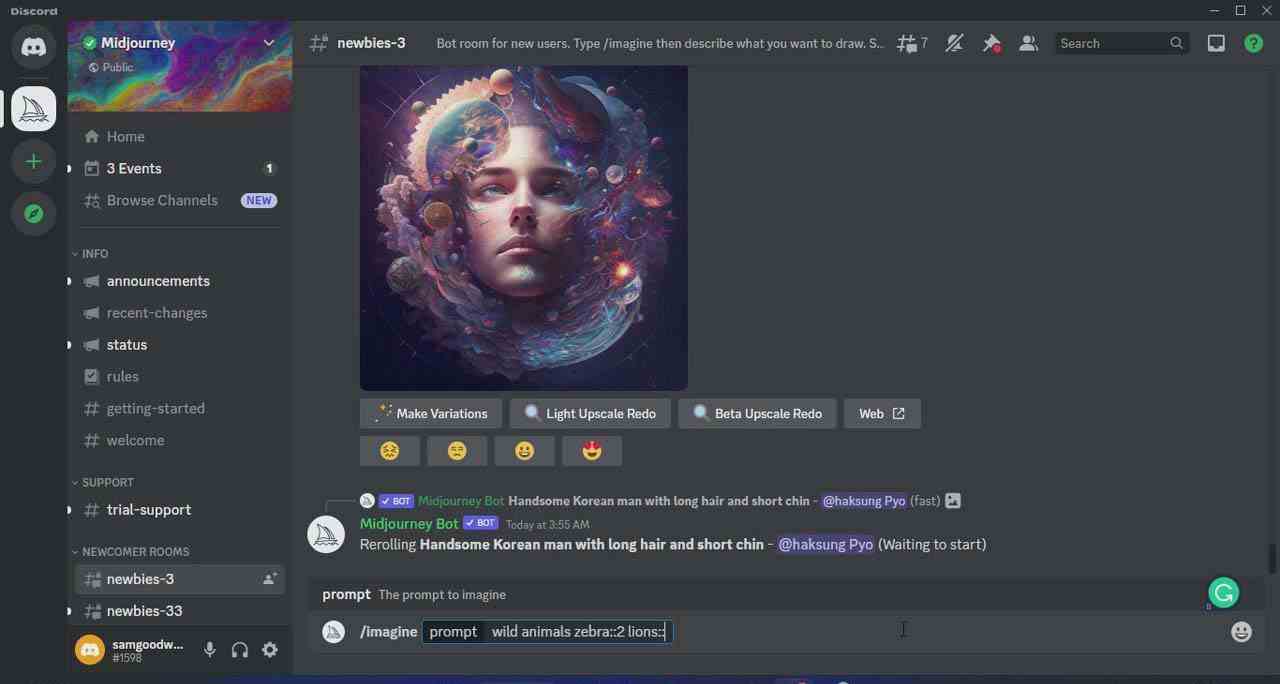 Midjourney AI人工智能艺术图片从入门到高级创作教程-33节课-中英字幕5907 作者:福缘创业网 帖子ID:106517 