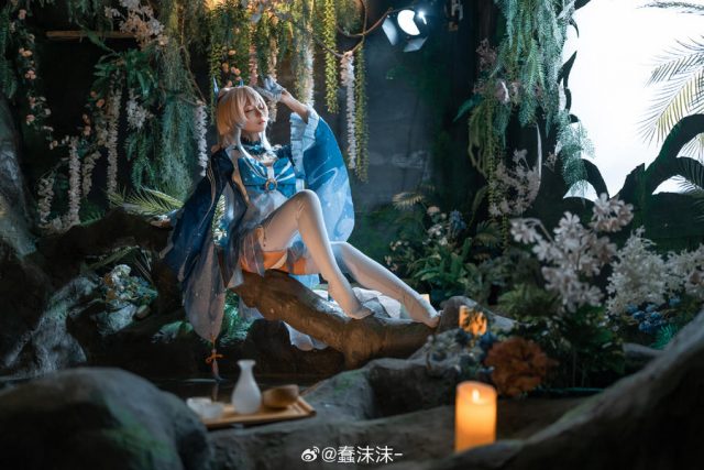 原神·珊瑚宫心海COSPLAY赏析:蠢沫沫精湛的COS还原 原神·珊瑚宫心海COSPLAY赏析:蠢沫沫精湛的COS还原