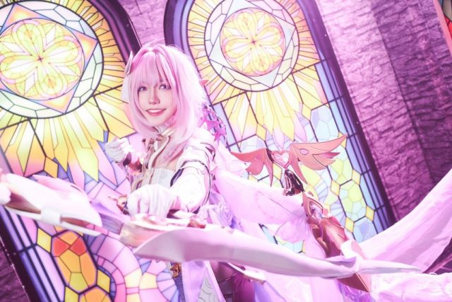 Manergy cos《崩坏3》的甜美天使爱莉希雅,Holy+Angel美轮美奂 Manergy cos《崩坏3》的甜美天使爱莉希雅,Holy+Angel美轮美奂