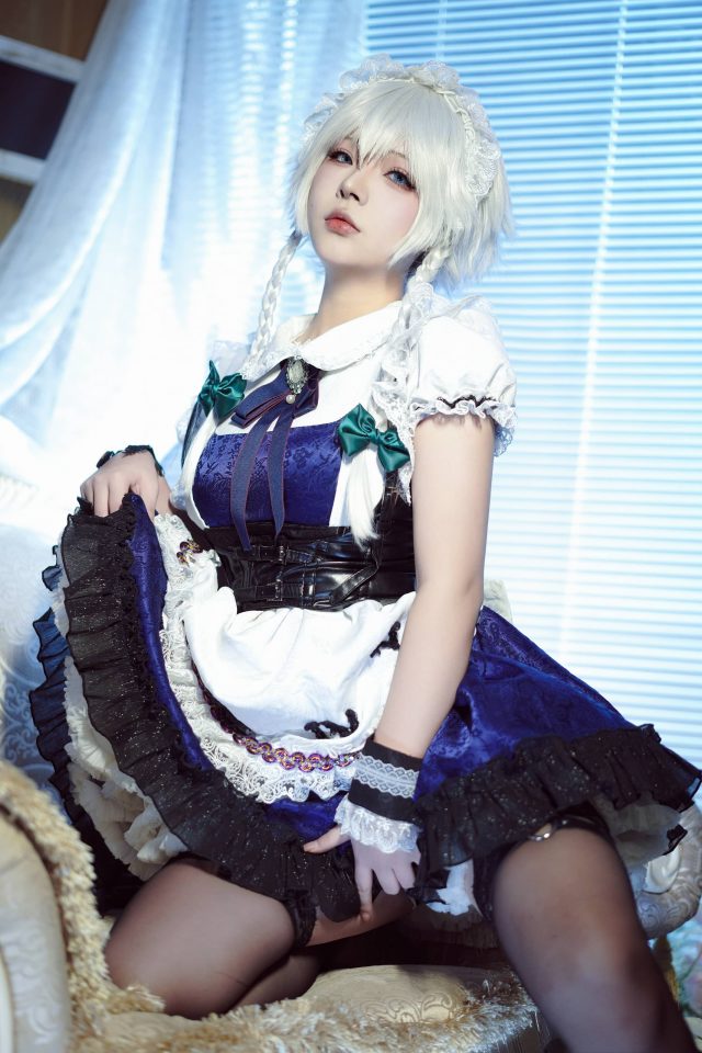 东方project的唯美时刻:yuuhui玉汇的十六夜咲夜COSPLAY 东方project的唯美时刻:yuuhui玉汇的十六夜咲夜COSPLAY