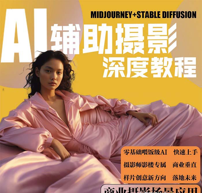 2024年AI辅助摄影人工智能商业应用摄影课程(37节课)7312 作者:福缘创业网 帖子ID:106024 2024年AI辅助摄影人工智能商业应用摄影课程(37节课)7312 作者:福缘创业网 帖子ID:106024