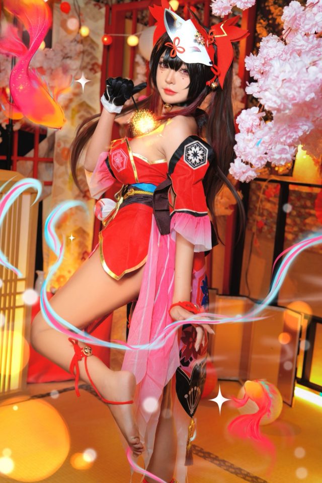 星穹铁道的绚烂花火:泰国coser Zouka变身可爱迷人的花火 星穹铁道的绚烂花火:泰国coser Zouka变身可爱迷人的花火