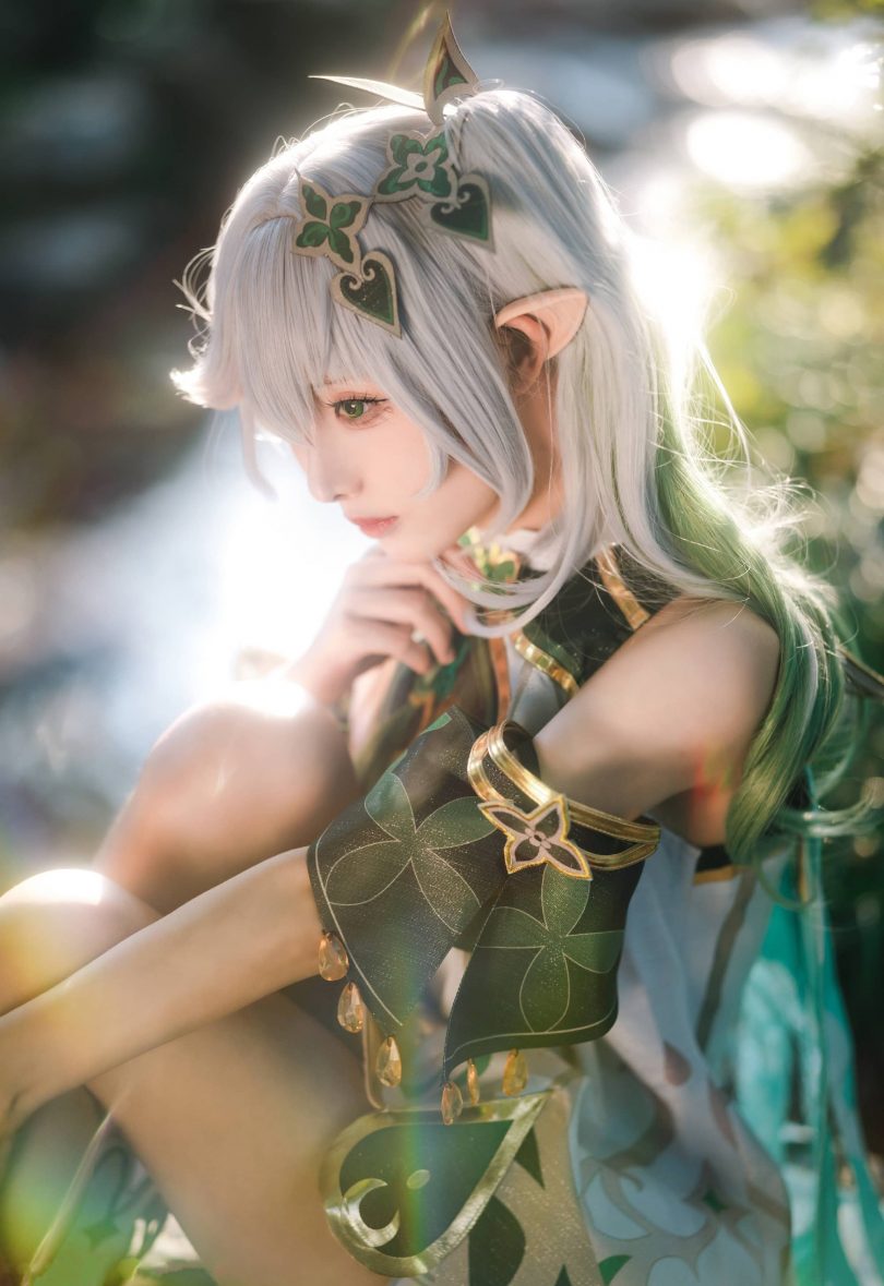 《原神》纳西妲COSPLAY:紫氯氯的精湛技艺让你爱上二次元! 《原神》纳西妲COSPLAY:紫氯氯的精湛技艺让你爱上二次元!
