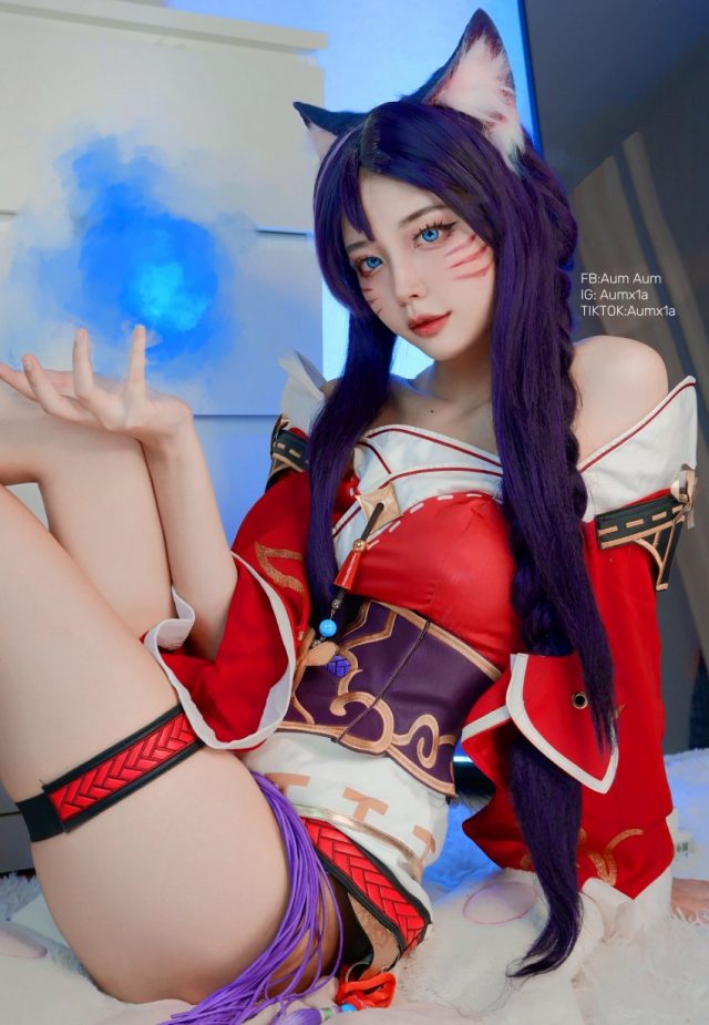 coser AumAum化身《英雄联盟》阿狸,再现九尾妖狐的迷人魅力 coser AumAum化身《英雄联盟》阿狸,再现九尾妖狐的迷人魅力