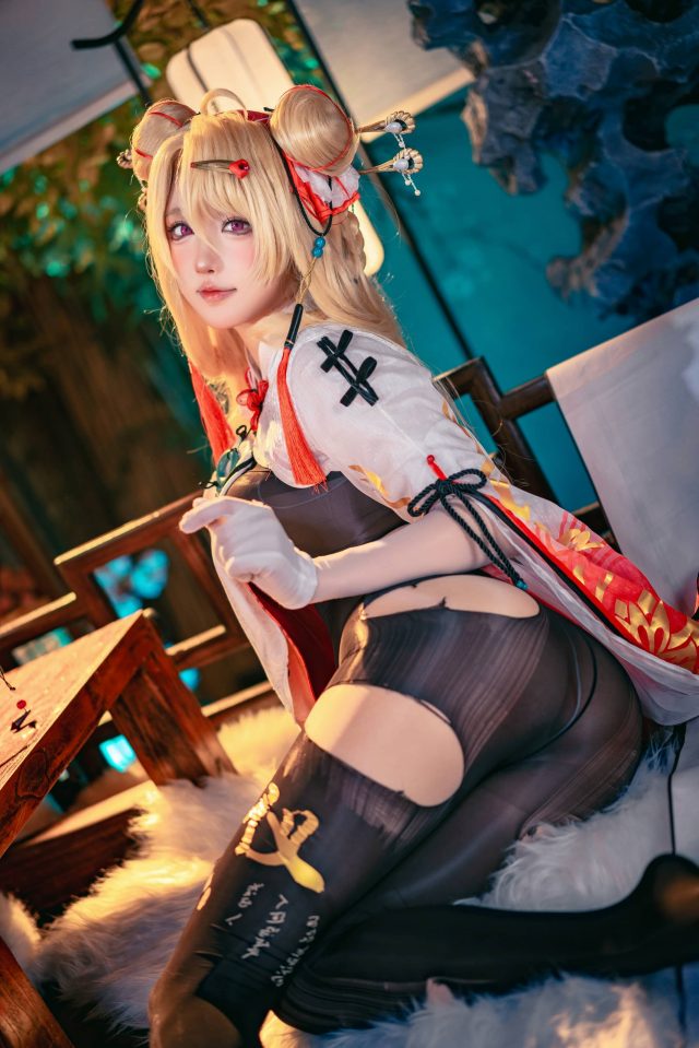 阿包也是兔娘·交错战线COS:再现咎瓦尤斯的迷人魅力 阿包也是兔娘·交错战线COS:再现咎瓦尤斯的迷人魅力