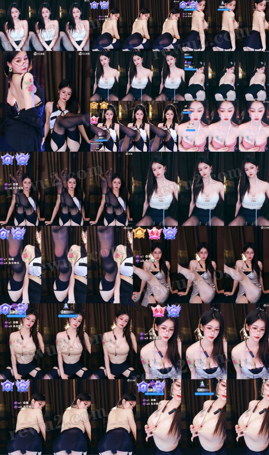 【网易CC】西瓜 直播整活跳舞!深沟大奶 大屁股顶臀 透视露底 吊带黑丝长腿美足!超劲爆(45V6.72G)-7zwu跳舞视频下载