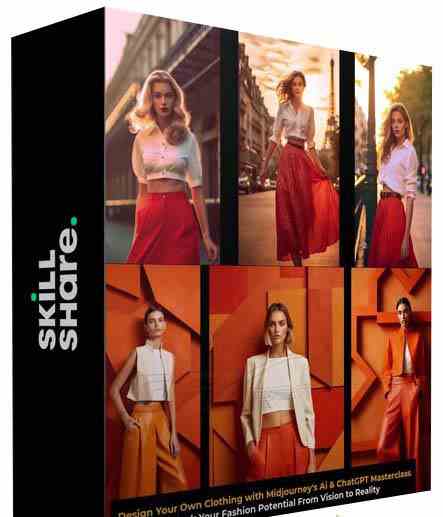 利用 Midjourneys Ai 人工智能设计自己的服装AI大师班-10节课-中英字幕9854 作者:福缘创业网 帖子ID:106473 