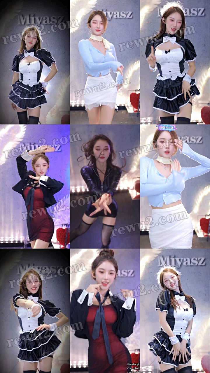 【抖音主播】姜妍妍 直播跳舞福利 无水印(16V2.04G)-7zwu跳舞视频下载