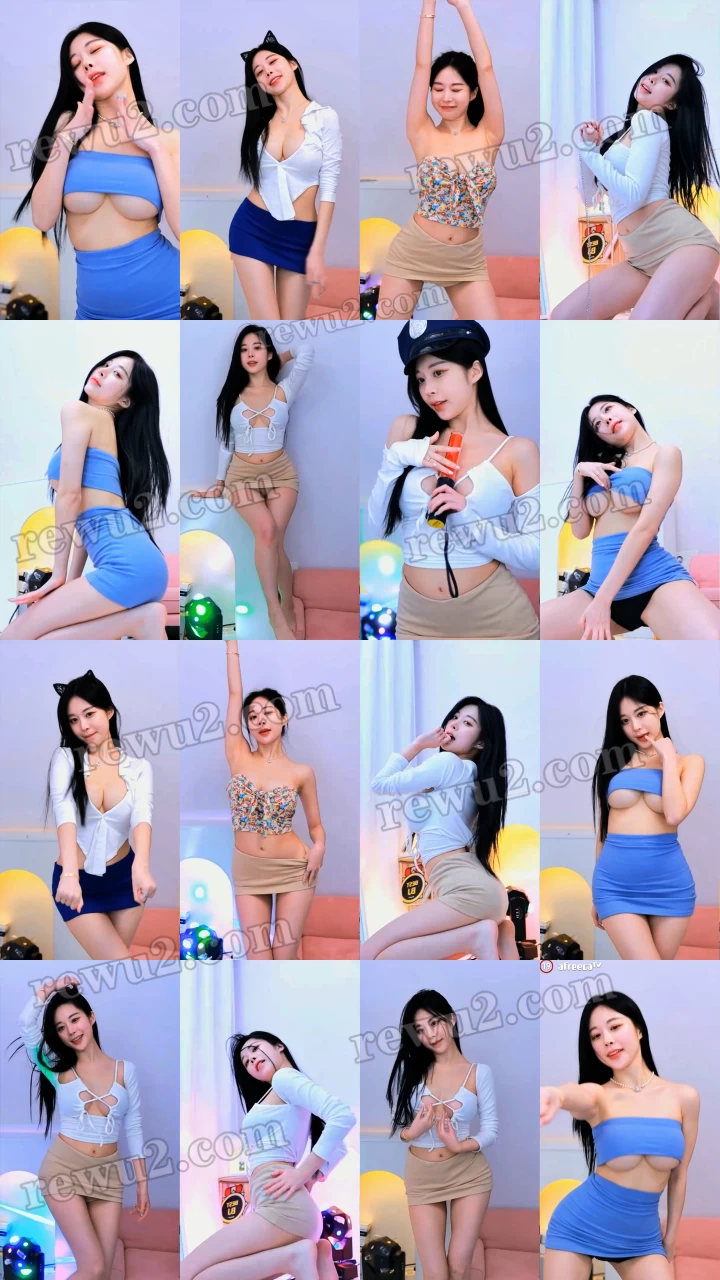 【韩国主播】afreecatv 姚伍宁 直播跳舞 无水印(9V1.63G)-7zwu跳舞视频下载