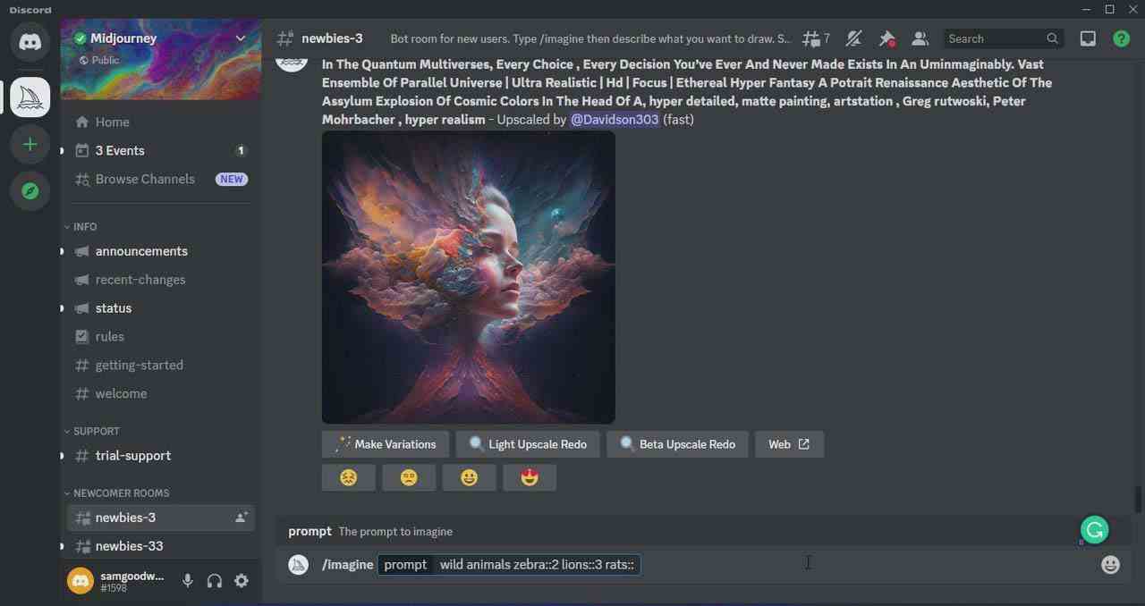 Midjourney AI:从零基础到高级版的大师班教程-34节课-中英字幕5867 作者:福缘创业网 帖子ID:106744 Midjourney AI:从零基础到高级版的大师班教程-34节课-中英字幕5867 作者:福缘创业网 帖子ID:106744