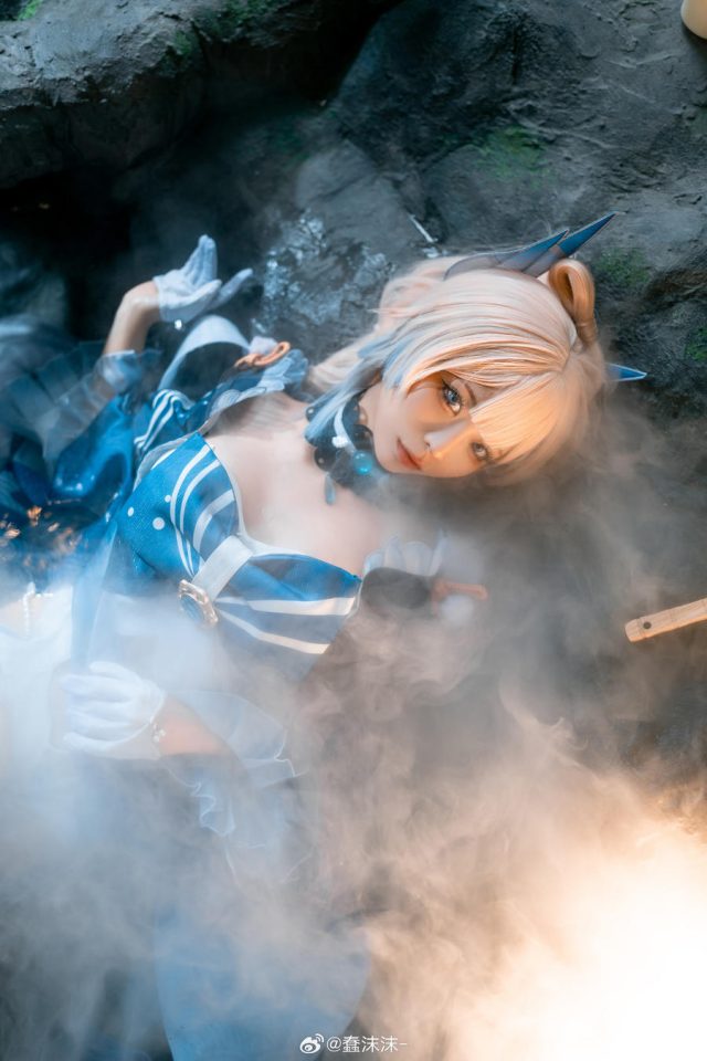 原神·珊瑚宫心海COSPLAY赏析:蠢沫沫精湛的COS还原 原神·珊瑚宫心海COSPLAY赏析:蠢沫沫精湛的COS还原