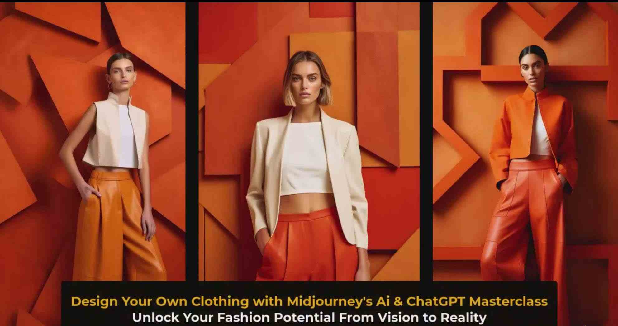 利用 Midjourneys Ai 人工智能设计自己的服装AI大师班-10节课-中英字幕1673 作者:福缘创业网 帖子ID:106473 