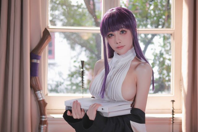 水淼aqua《葬送的芙莉莲》COS:精灵之美引爆网红旋风 水淼aqua《葬送的芙莉莲》COS:精灵之美引爆网红旋风