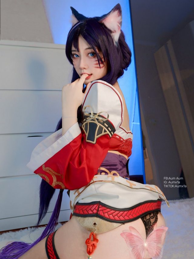 coser AumAum化身《英雄联盟》阿狸,再现九尾妖狐的迷人魅力 coser AumAum化身《英雄联盟》阿狸,再现九尾妖狐的迷人魅力
